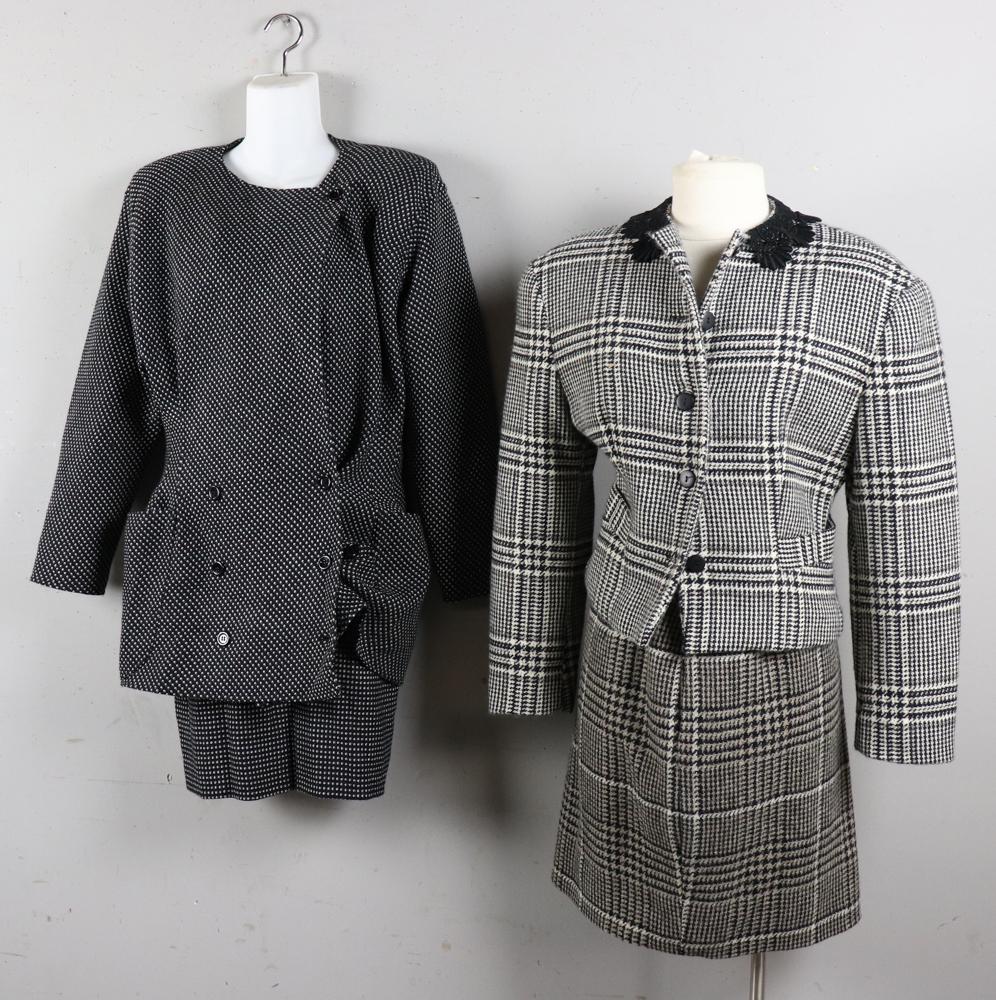 Byblos Wool Suit, Emanuel Ungaro Skirt Suit (1 of 3)