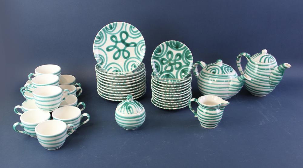 Gmundner Keramic Tea Set, Green (1 of 9)