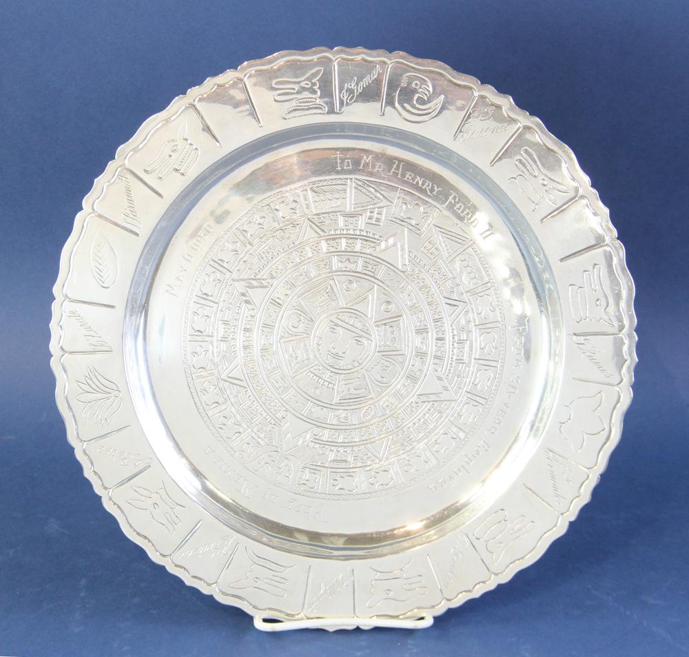 Mexican Sterling Charger to Henry Ford II (1 of 5)