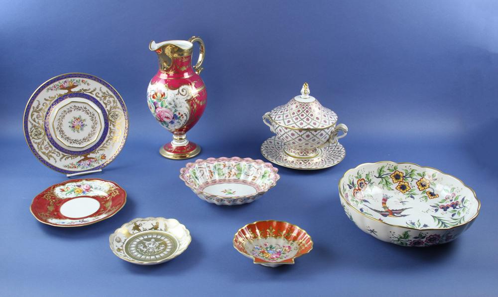 French Porcelain, Le Tallec Limoges, Ten Pieces (1 of 11)