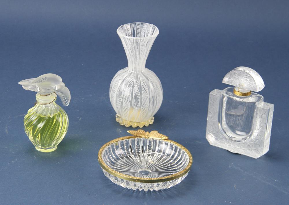 Assorted Glass Items, Lalique Perfumes (1 of 7)