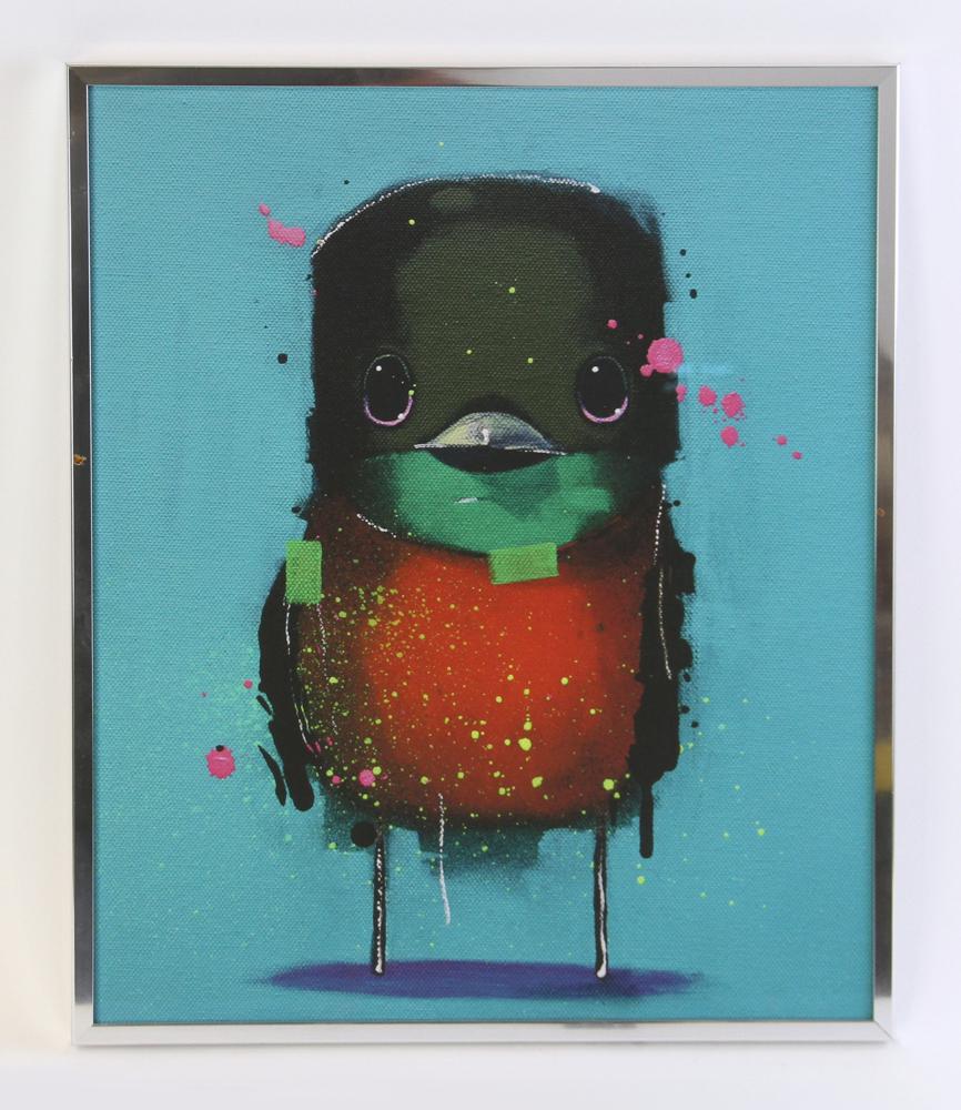 Signed Portrait of Baby Chicken, Print (1 of 6)