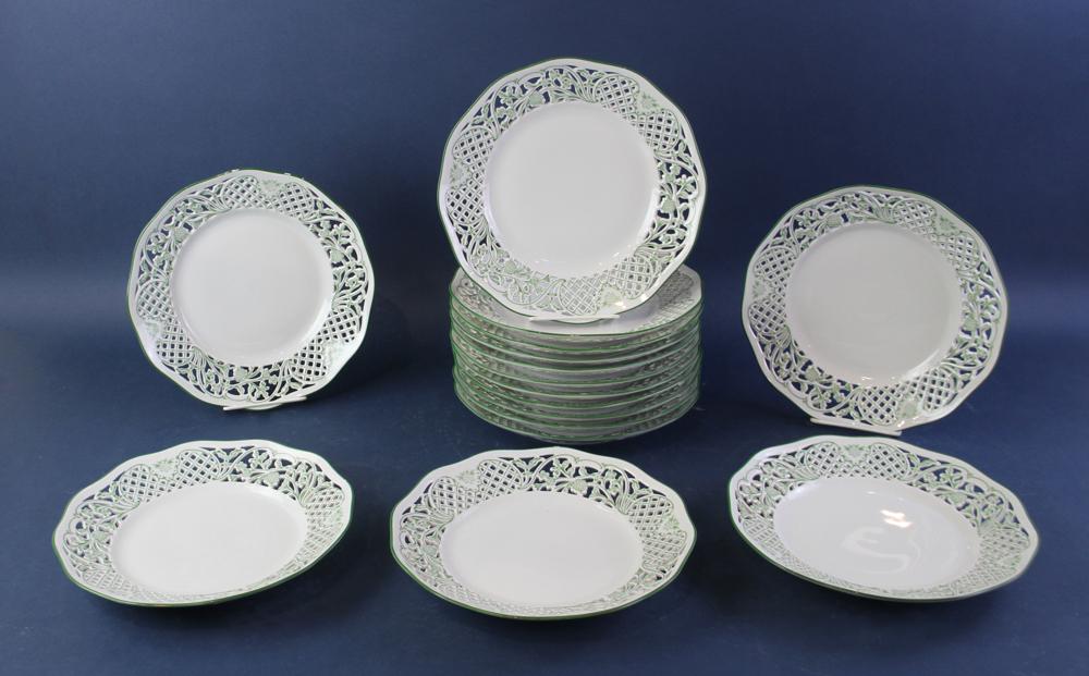 Pierced Porcelain Plates Schumann Germany (1 of 5)