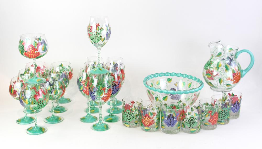 Frog Fantasy Glassware Set (1 of 7)