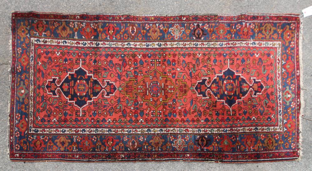 Antique Northwest Persian Rug: Northwest Persian rug circa 1920s/30s rug, 6' 6" x 3' 5". Provenance: Dr. Robert Shafer collection.