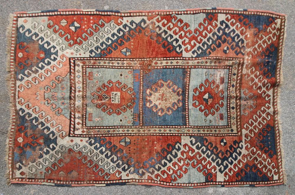 19thC Kazak Rug (1 of 8)