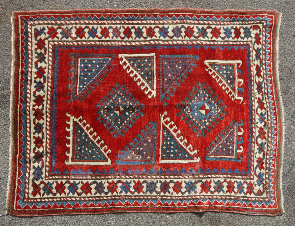 19thC Kazak Rug (1 of 1)