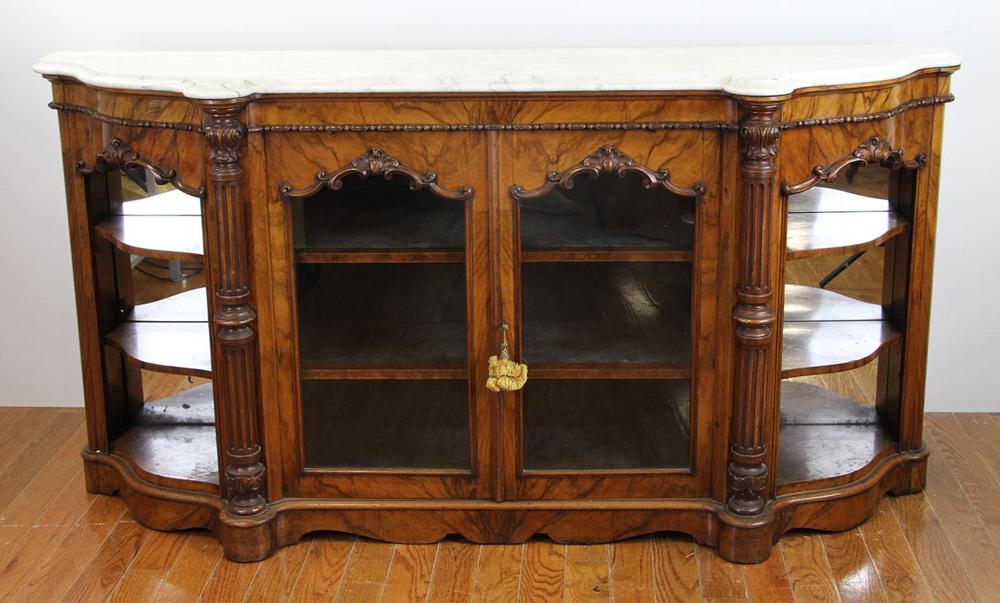 19thC English Victorian Cabinet (1 of 10)