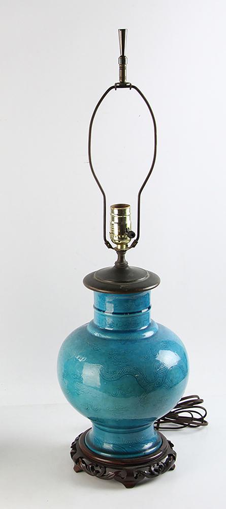 Chinese Dragon Design Lamp (1 of 3)