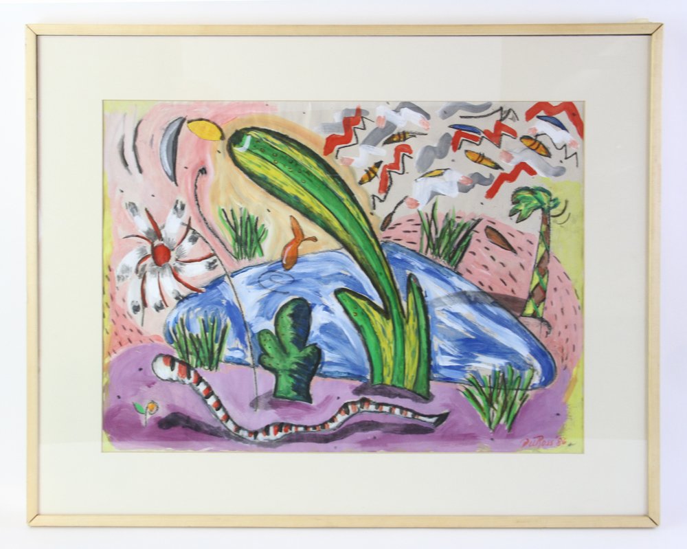 Kimberly DuRoss, Desert Cactus, Pastel (1 of 6)