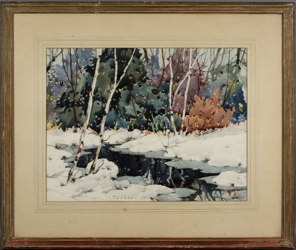 James Donnell, Winter River, Rawdon, w/c