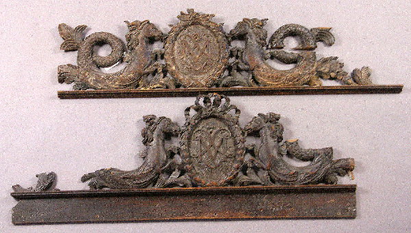 PAIR OF 19TH CENTURY HAND-CARVED WOOD PANELS
