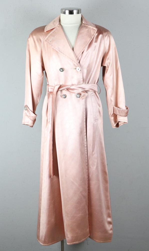 St John Collection Rose Satin Full Length Coat (1 of 5)