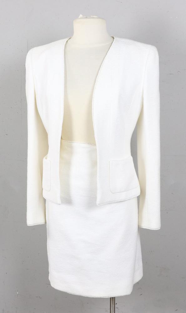 Chanel Boutique Cotton Skirt and Jacket (1 of 2)