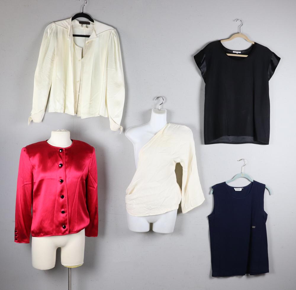 Blouses, Valentino Night, Yves Saint Laurent (1 of 4)