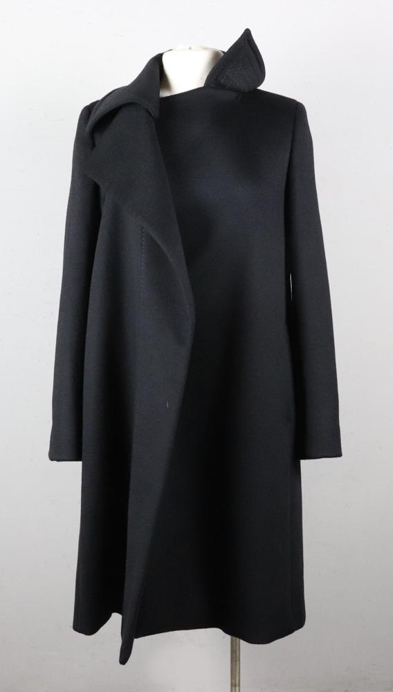Sportmax Black Cashmere Coat (1 of 3)
