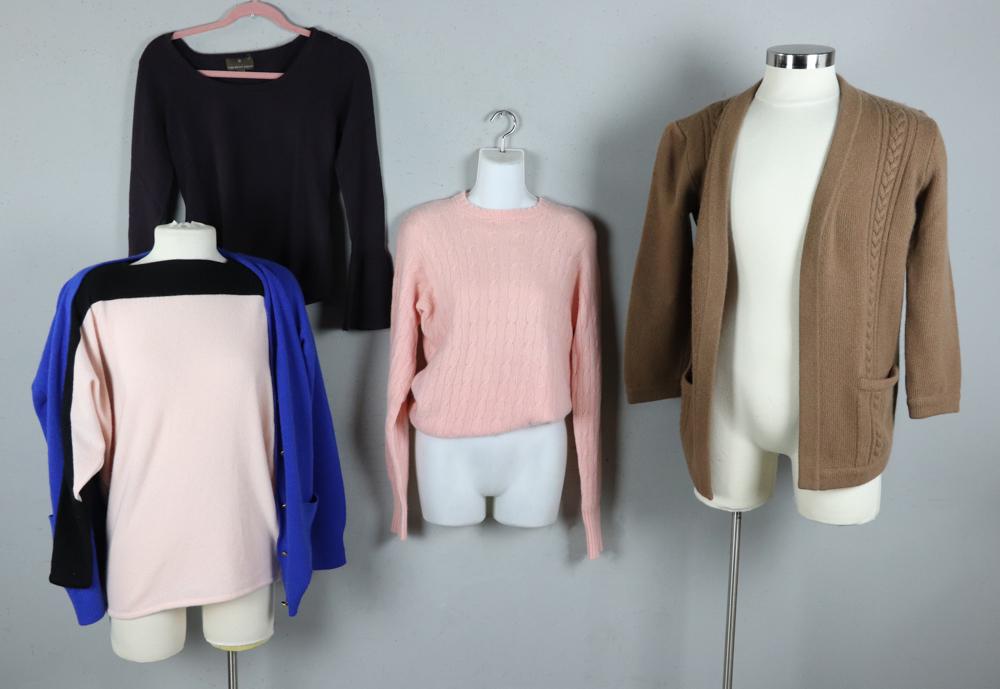 Group of Ladies Cashmere Sweaters (1 of 5)