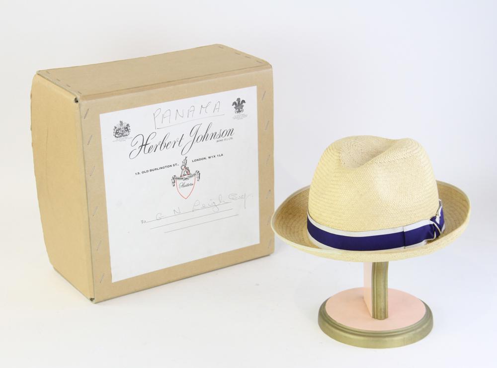 Herbert Johnson Mens Panama Hat (1 of 4)