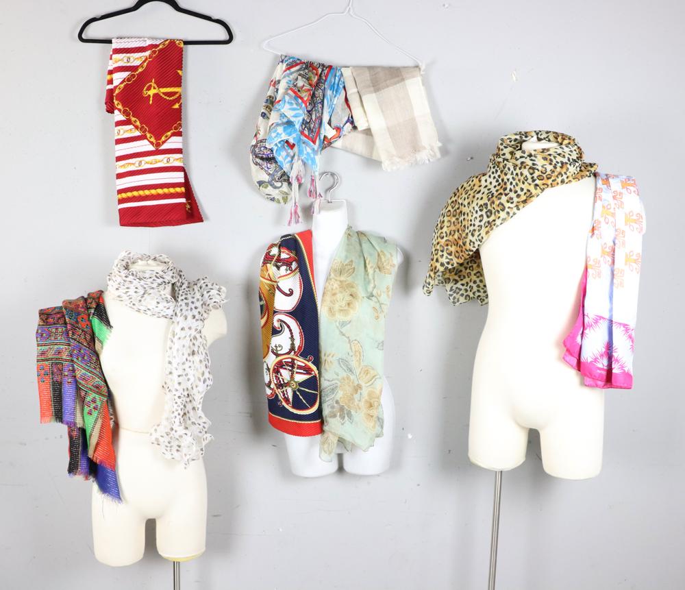 Group of Ladies Scarves (1 of 9)