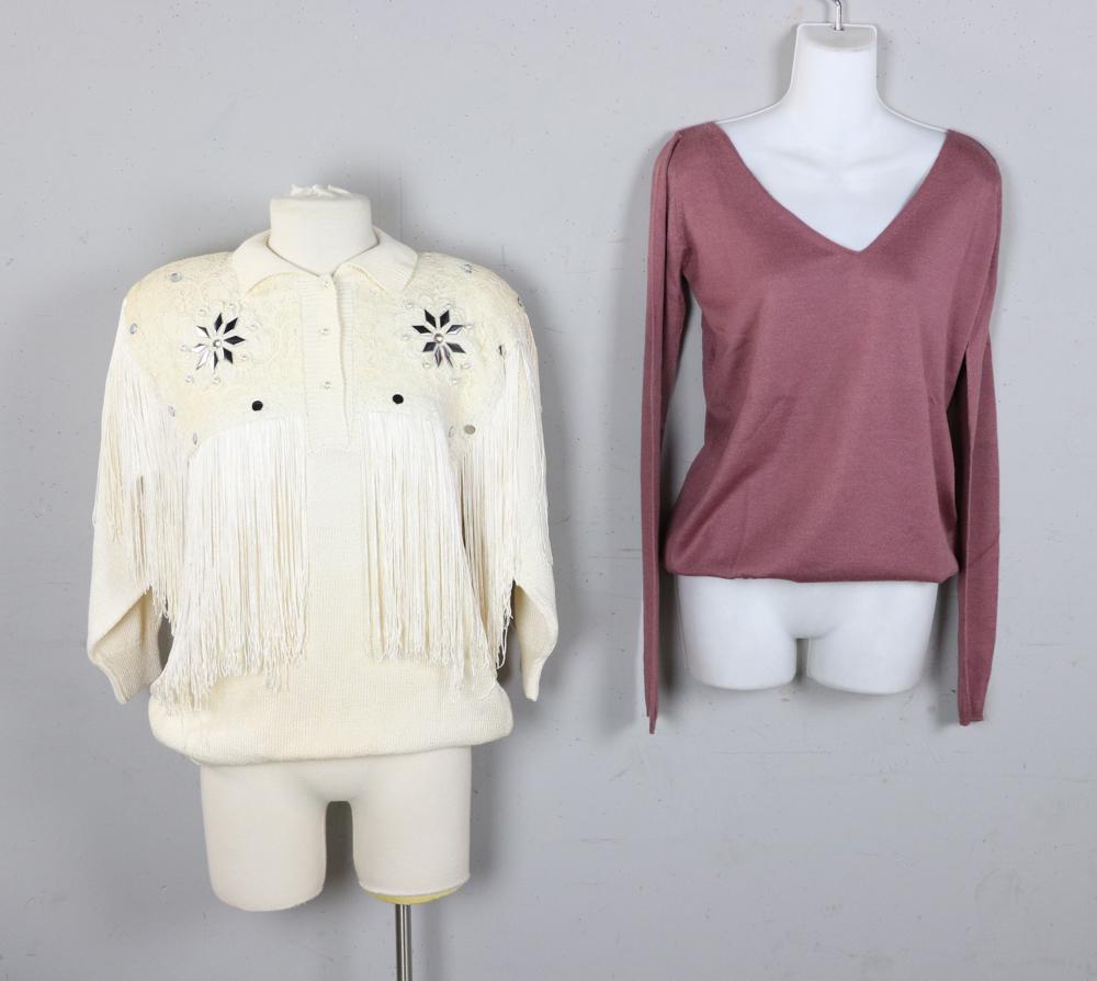 Exit Shop Jacket, Prada Silk Sweater (1 of 2)