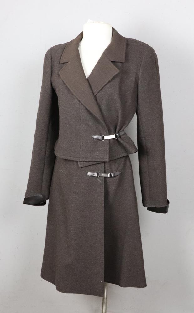 Chanel Brown Wool Suit (1 of 4)