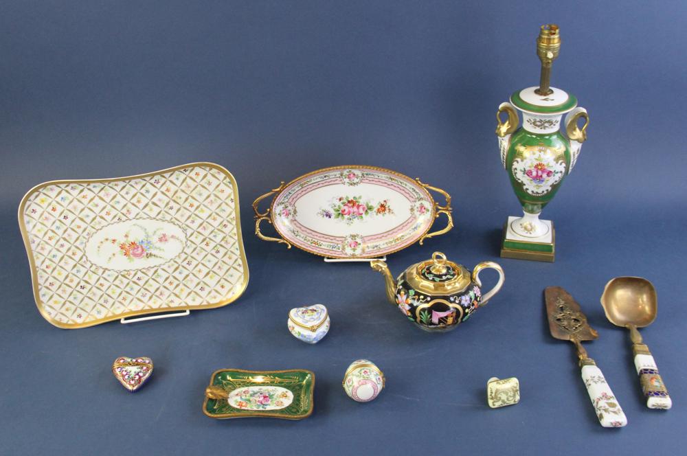 Group of French Porcelain Items (1 of 12)