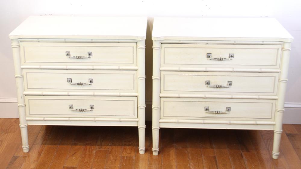 Pair of Hollywood Regency Style Chests (1 of 6)