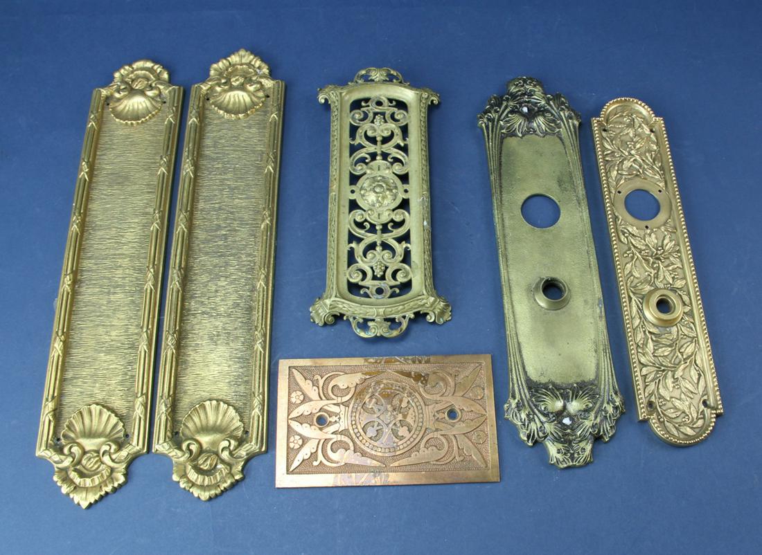 Door Plates, Lot of Six (1 of 7)