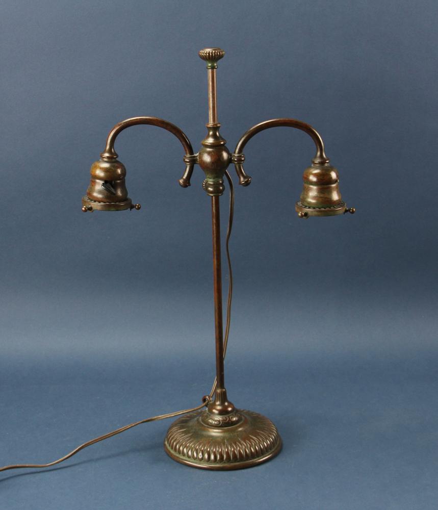 Tiffany Studios Double Lamp Base (1 of 10)