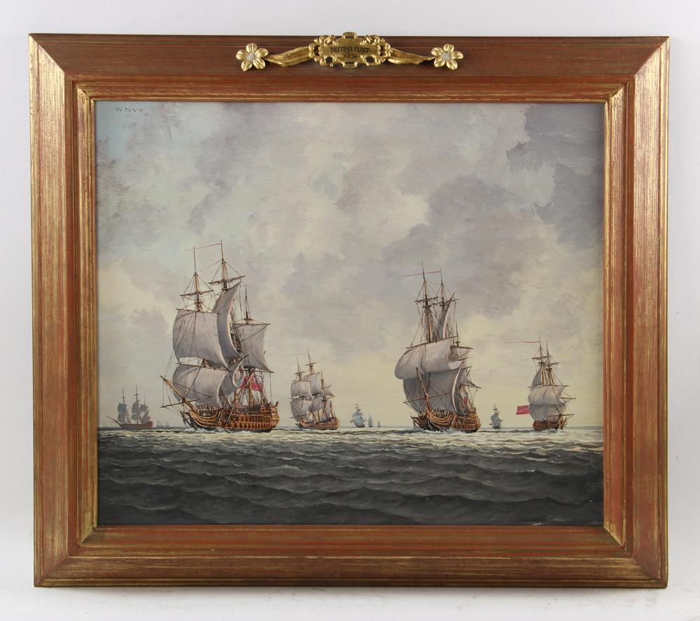 William Nowland Van Powell, British Fleet 1756 (1 of 9)