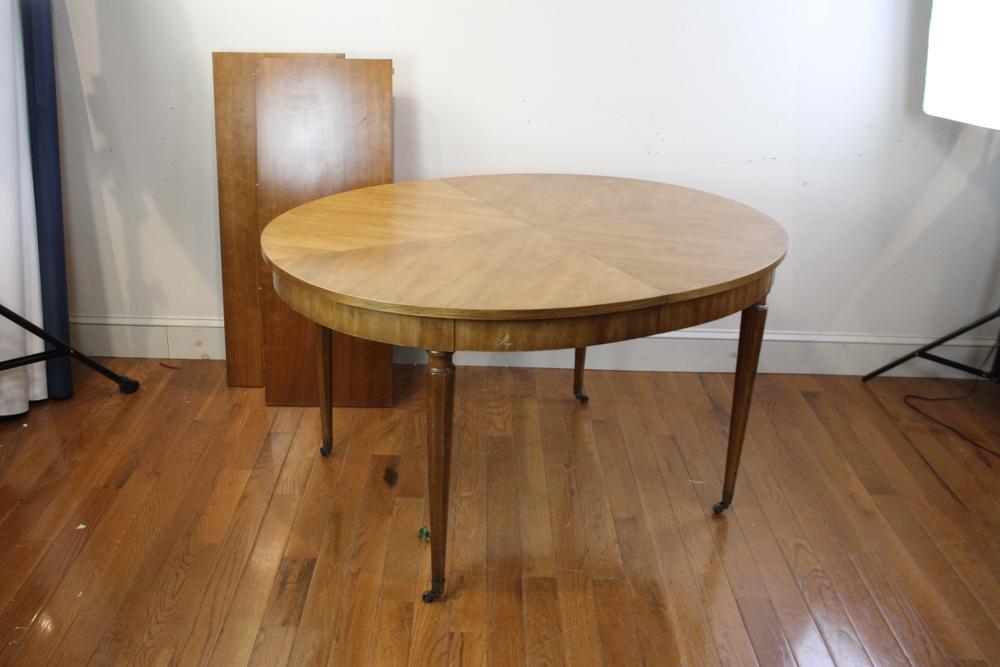 Kindel Belvedere Table: Kindel "Belvedere" table. Provenance: South Hamilton, Massachusetts.