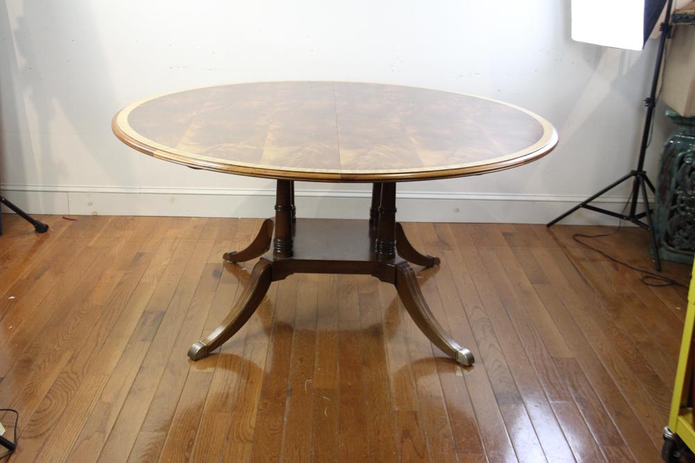 Dining Table: Dining table. Provenance: South Hamilton, Massachusetts.