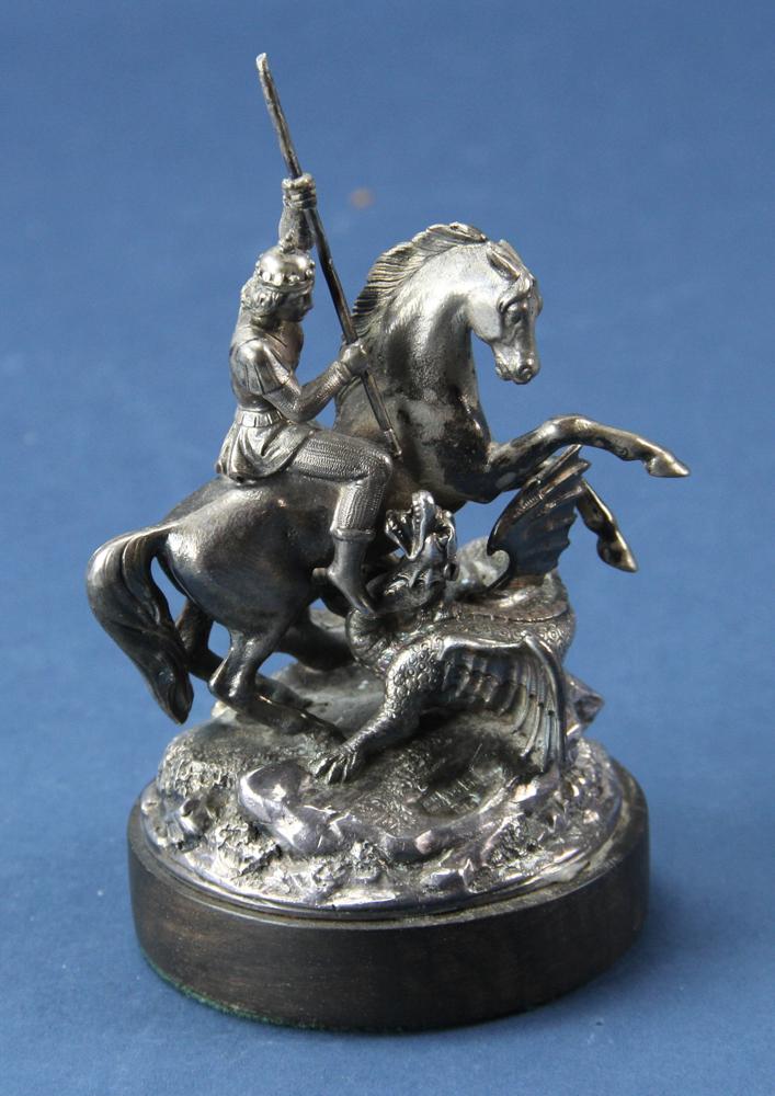 Russian Silver Statue (1 of 8)