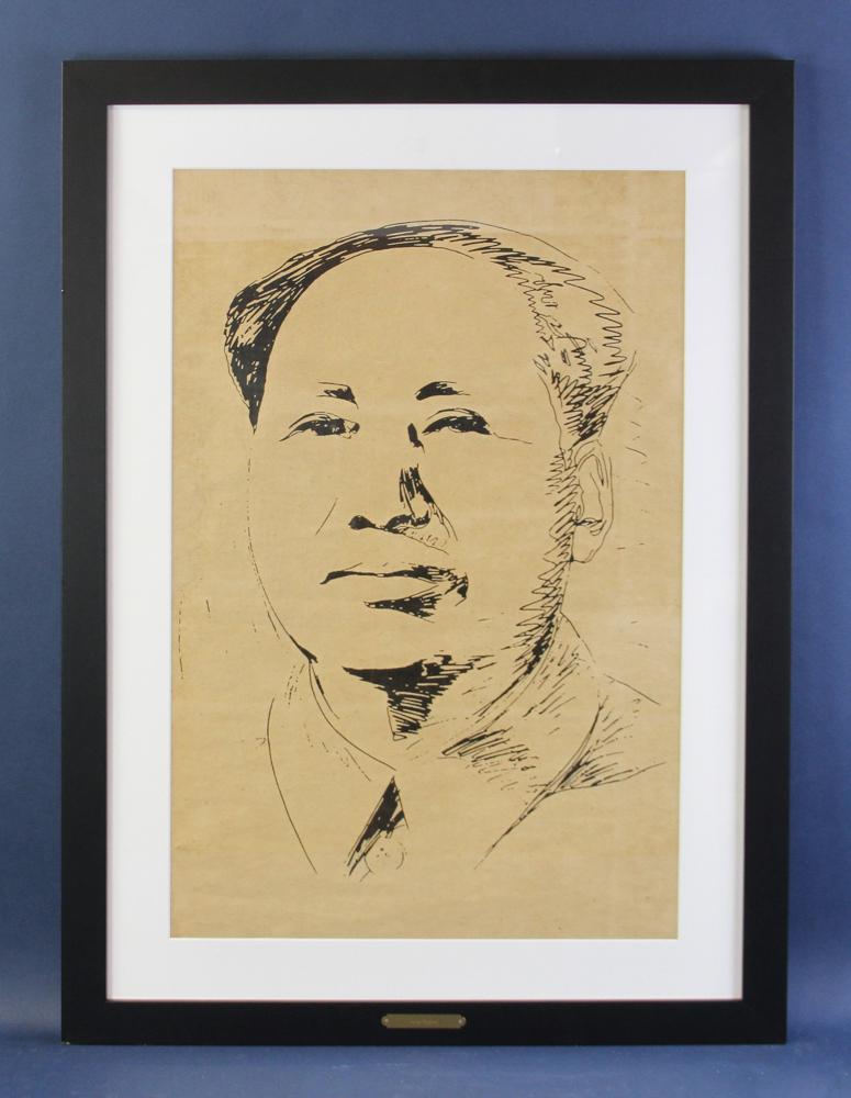 Andy Warhol, Chairman Mao, Screen Print (1 of 8)