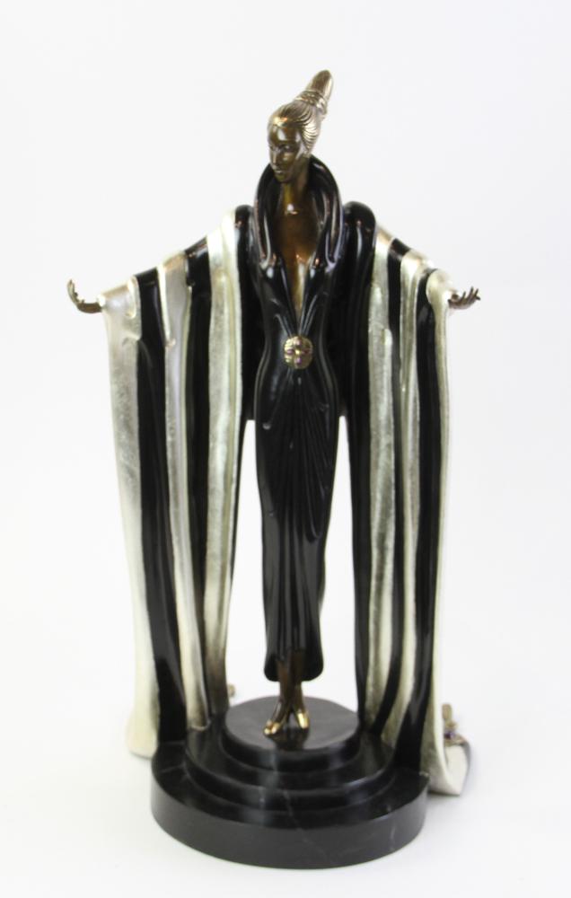 Erte Bronze Sculpture, Monaco (1 of 7)
