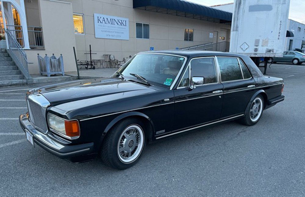 1987 Bentley Eight Black 4-Door Sedan (1 of 12)
