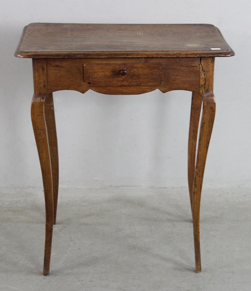 Antique Country French Table with Drawer (1 of 10)