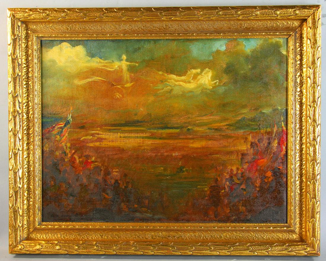 Arnaldo Casella Tamburini Jr., Oil on Board (1 of 6)