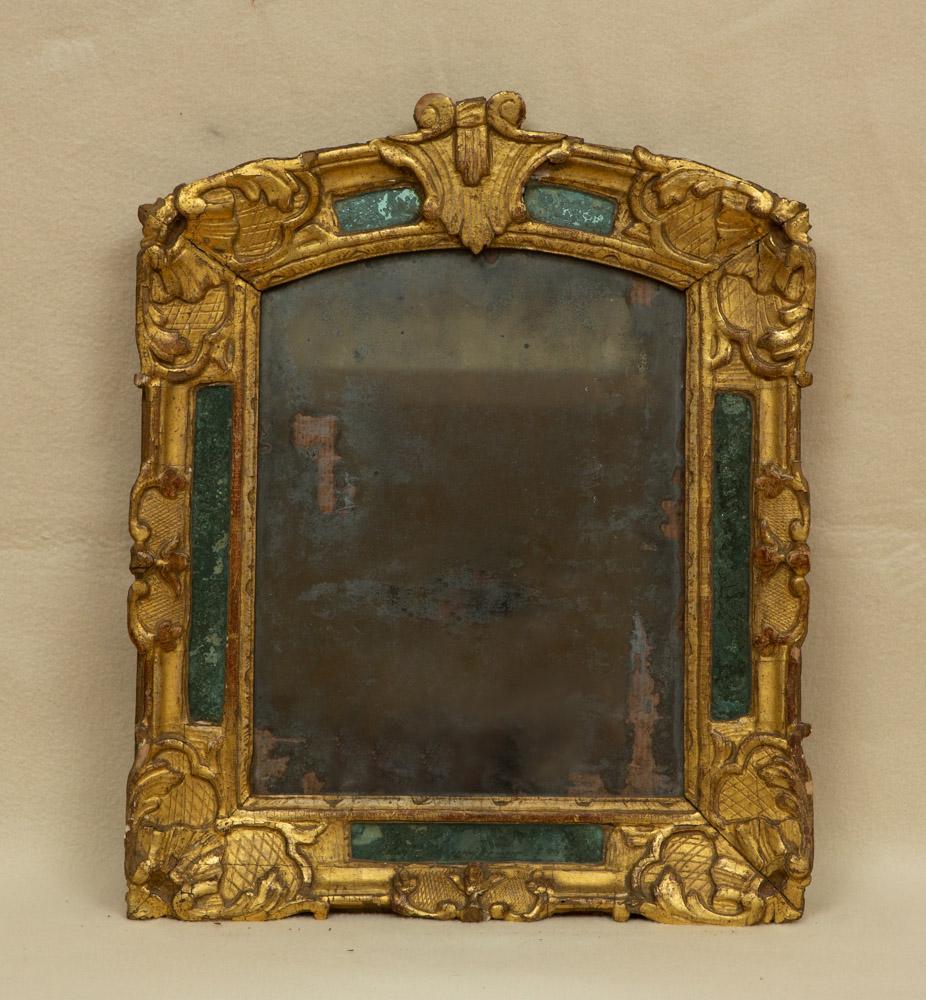 18thC French Giltwood Mirror (1 of 3)