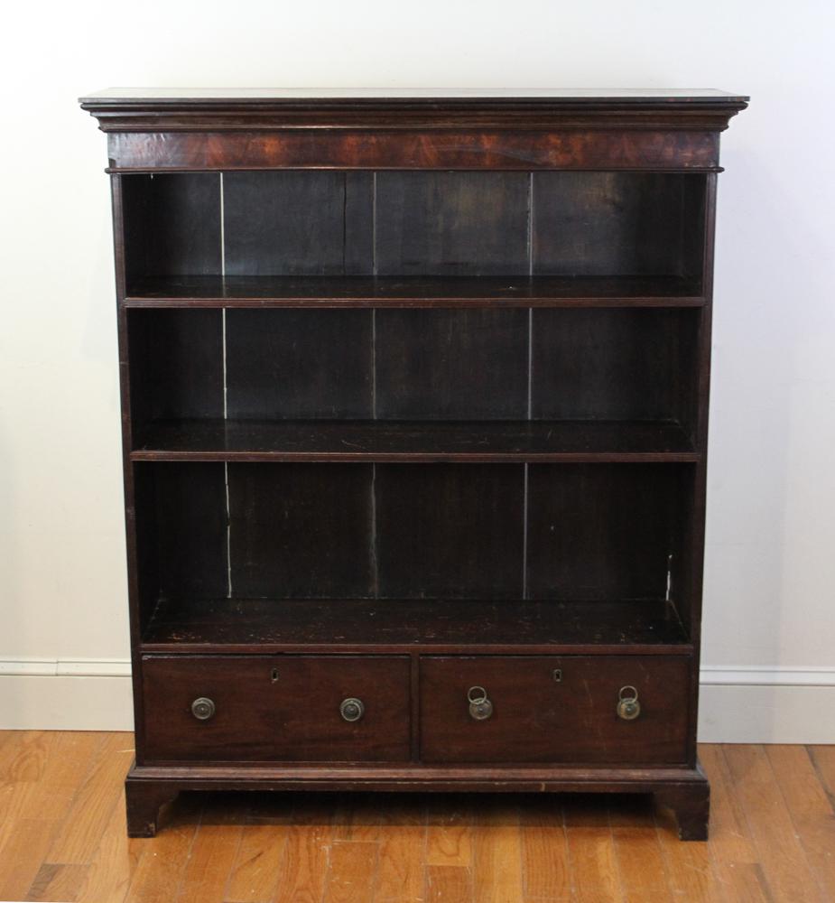 Early 19thC English Mahogany Bookcase (1 of 6)