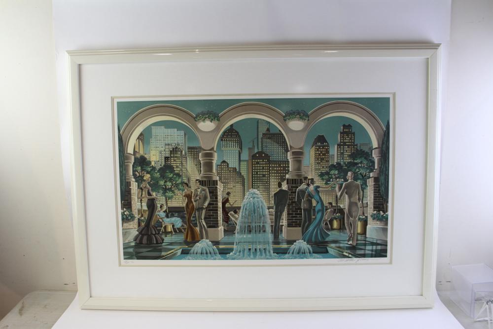 Michael Young, Numbered Litho (1 of 7)