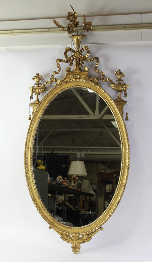 American Federal Style Gold Mirror (1 of 6)