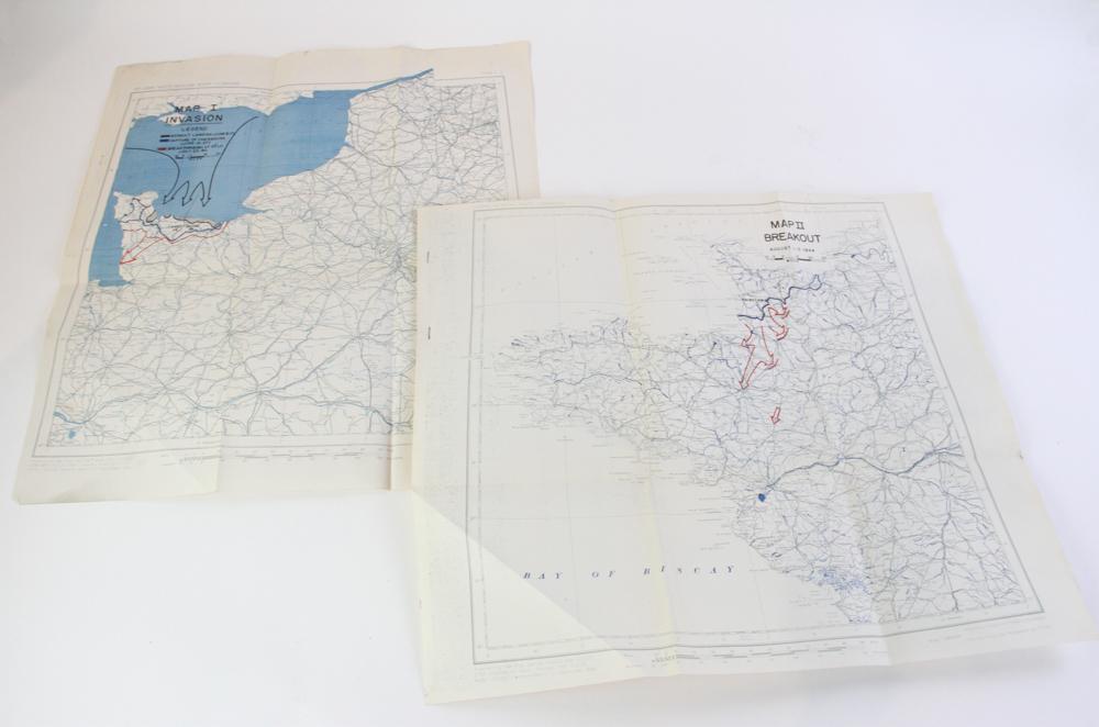 Complete Set of Maps, Invasion of Germany (1 of 4)