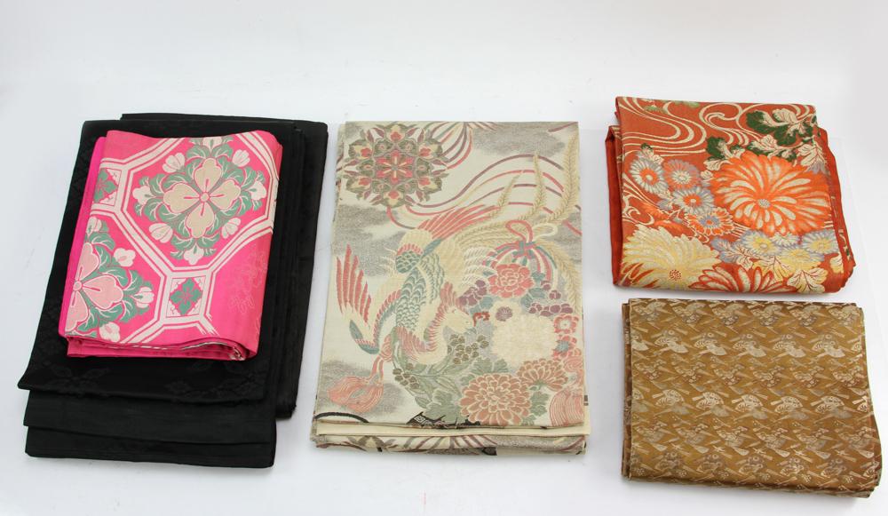 Group of Japanese Tea Table Covers (1 of 6)