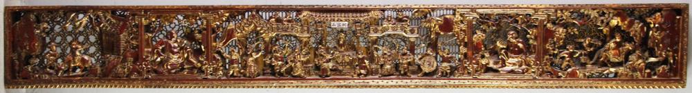 Large Carved Chinese Wood Figure (1 of 6)