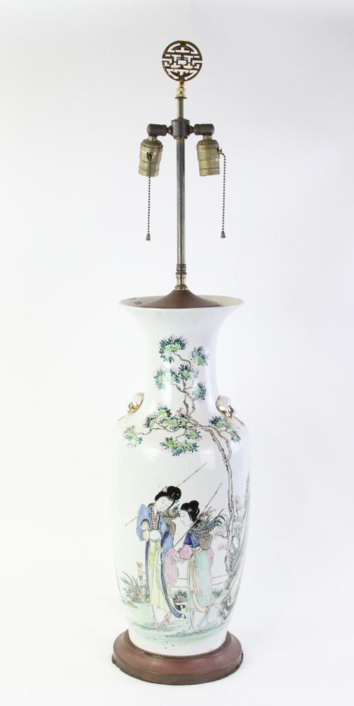 Chinese Export Lamp (1 of 7)