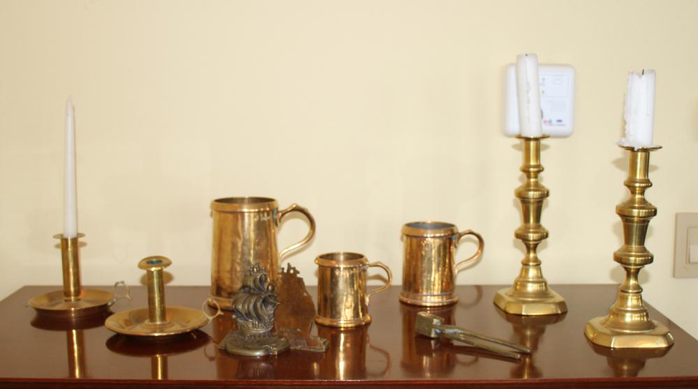 Collection of Early Brass Items (1 of 1)