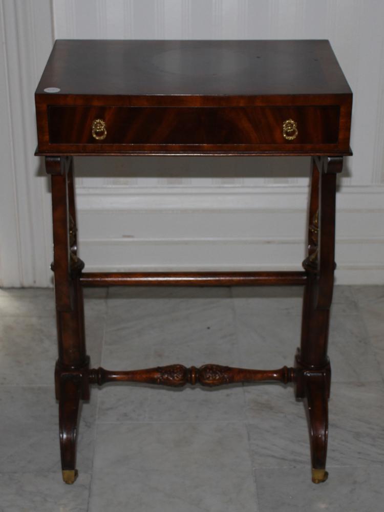 Maitland-Smith Mahogany Side Table (1 of 2)