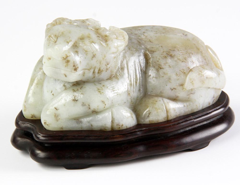 Large Chinese Hardstone Buffalo (1 of 8)