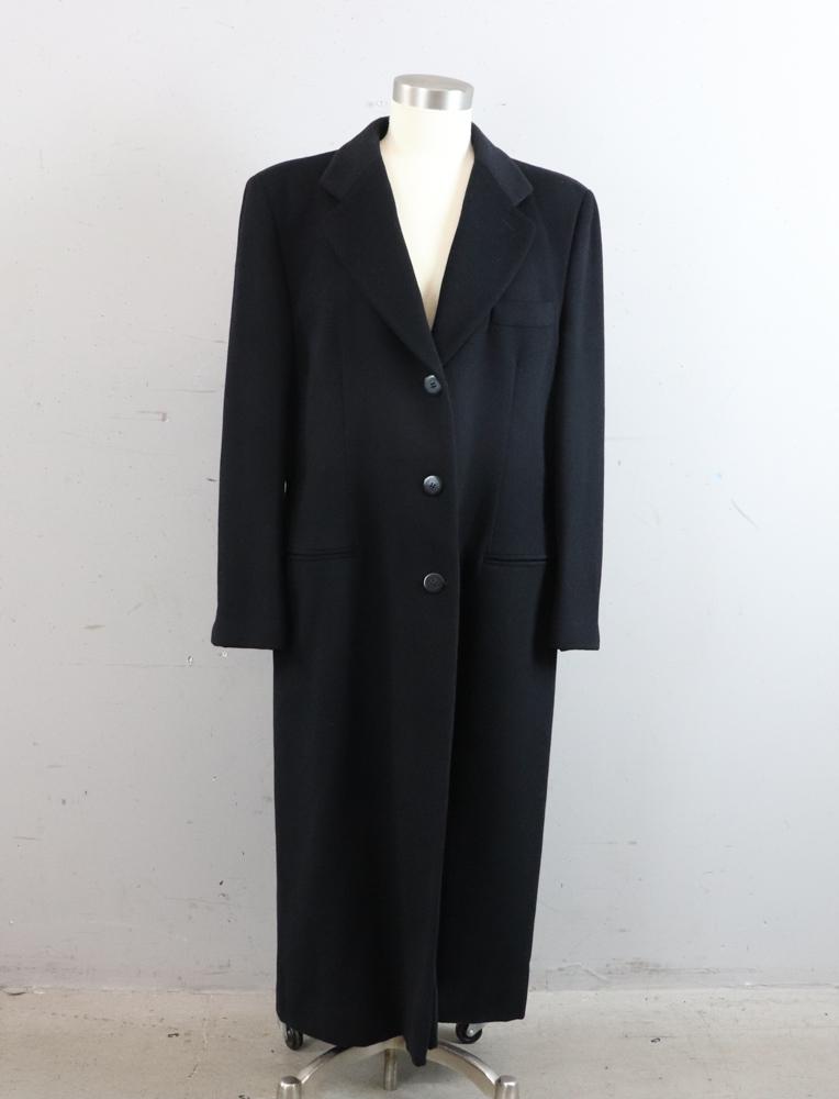 Armani Cashmere Full Length Coat (1 of 2)